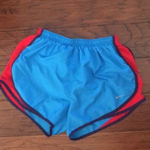 Nike athletic shorts.